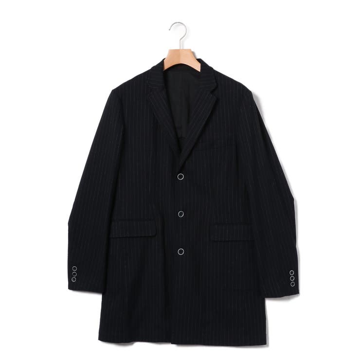 B.C STOCK TRストライプストレッチチェスター アウター(コート・ジャケットなど)B.C STOCK TRストライプストレッチチェスター アウター(コート・ジャケットなど)