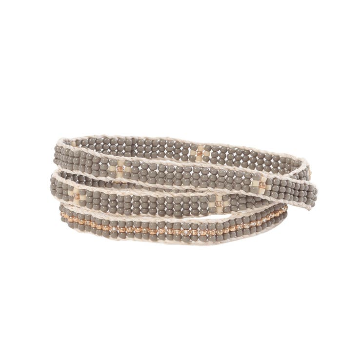 【10%OFFクーポン!7/26(日)1:59まで】B.C STOCK SIDAI SESIGNS Cross&Stripe Wrap Bracelet アクセサリー|SHOPLIST