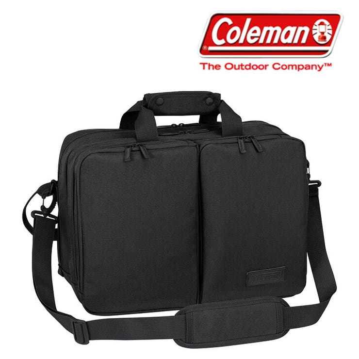 【10%OFFクーポン!7/26(日)1:59まで】Tasche Jack Colemanコールマン アウトビズ 3WAY バックパック 2000039080 ビジネスバッグ リュック ショルダー ハンドバッグ 使いやすい 仕切り シンプル ブラック ブ|SHOPLIST