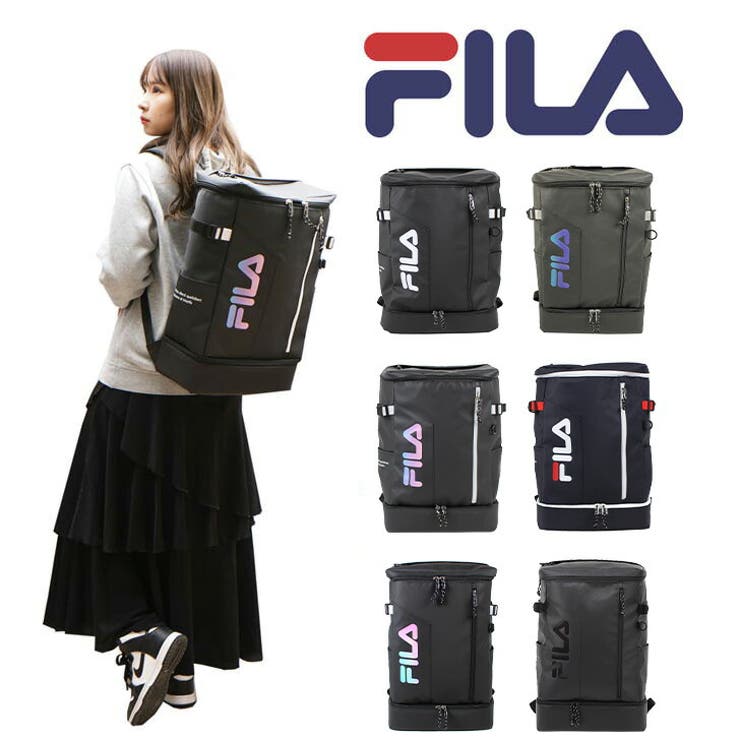 Tasche Jack 【FILA】背嚢 大静電容量 フィラ 顕われ 35L 7763 背嚢 真四角 男女兼用 普段使い走り 通い 通学 《北海道、沖縄、離島代引っ張ること不可》 御徒面子・鞄