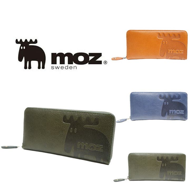 【10％OFFクーポン！7/26(日)1:59まで】Tasche Jack 【moz】86121 ラウンドファスナー長財布 長財布 財布 さいふ サイフ モズ キャメル ブルー グリーン かわいい おしゃれ 使いやすい 普段使い 日常 母の日 敬老の日｜SHOPLIST