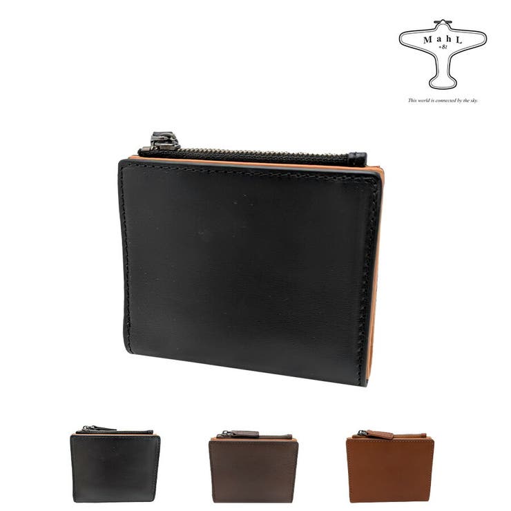 【10％OFFクーポン！7/26(日)1:59まで】Tasche Jack Mahl+81 4m5-1177 ストンプ 二つ折りミニ財布 財布 さいふ サイフ ウォレット 普段使い 使いやすい 牛革 レザー レディース プレゼント ギフト ブラック 母の｜SHOPLIST