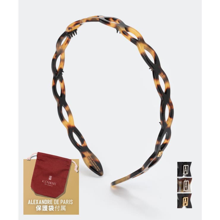 楽天市場】ALEXANDRE DE PARIS アレクサンドル ドゥ パリ カチューシャ