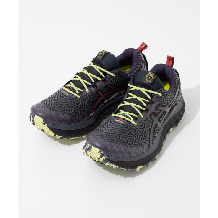 U-STREAM アシックス ASICS 限定モデル Brain Dead x ASICS Trabuco Max 1201A371 001 ブレインデッド コラボ Organic Chaos Desi