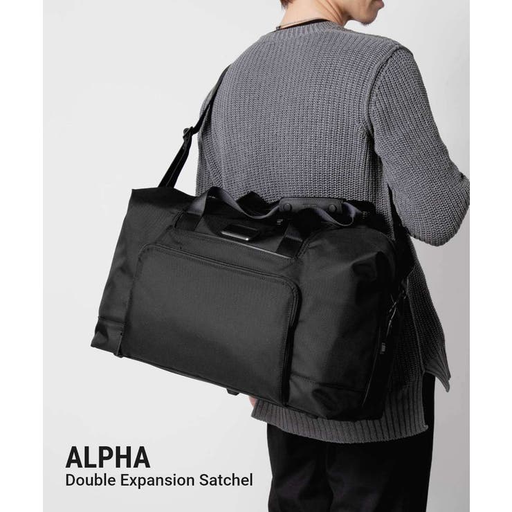 【10％OFF引き換え証！6/11(木)1:59まで】U-STREAM トゥミ TUMI ALPHA アルファ Double Expansion Satchel ダブル エクスパンション サチェル 02203159D3 117344 1041 御徒面子・鞄
