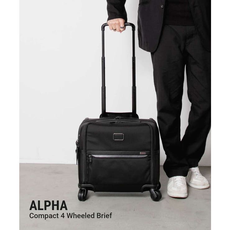 【10％OFF引き換え証！6/11(木)1:59まで】U-STREAM トゥミ TUMI ALPHA アルファ Compact 4 Wheeled Brief パウダーコンパクト 一回りとっ始め キャリーバッグ 02603624D3 117157 1041 御徒面子・