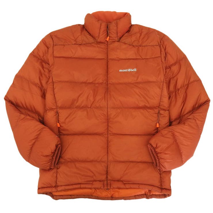Riverall mont-bell モン呼びりん ライトアルパインダウンジャケット メンズ アウター 防寒着 山登り用 XL大きさ ナイロン オレンジ色 RXL1101608BRIC mont-bell アウター(厚地の外套・上衣など)
