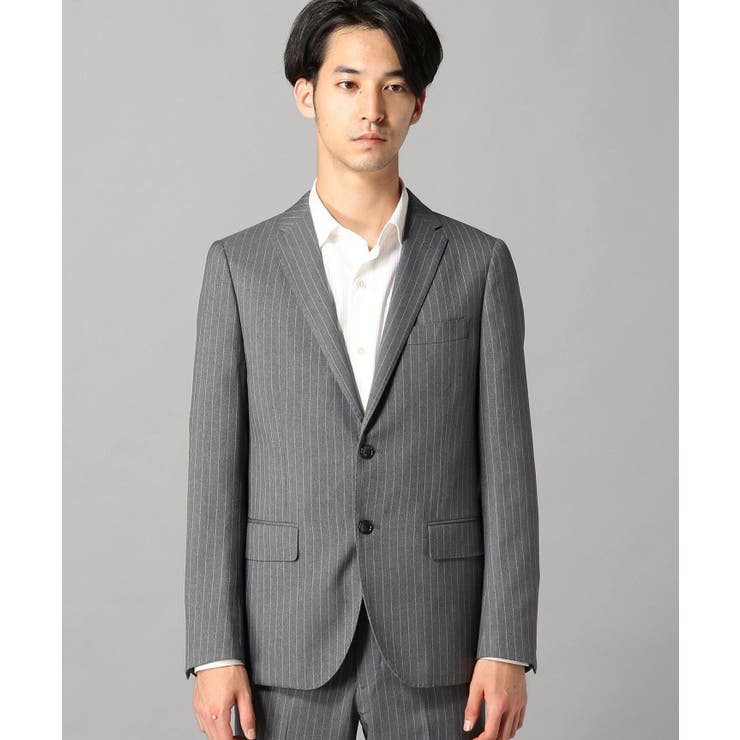 【10％OFFクーポン券！6/11(木)1:59まで】B.C STOCK ＜B.C STOCK＞ フォルモザ イージーストライプ 上衣 アウター(厚地の外套・上衣など)
