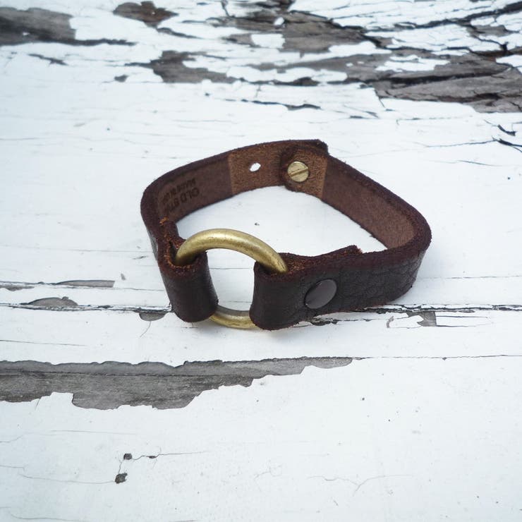 【10%OFFクーポン!7/26(日)1:59まで】BACKHEAD OLD STUD オールドスタッズ VINTAGE LEATHER BANGLE07 アクセサリー|SHOPLIST