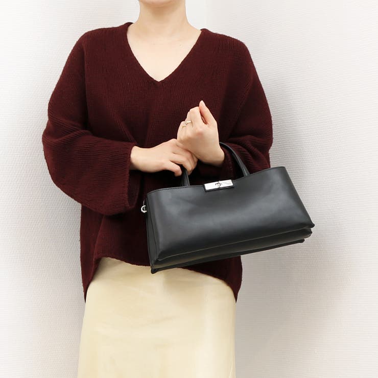 【10％OFFクーポン！5/7(木)9:59まで】UNBILLION カカトゥ kakatoo / ヒネリ金具横長2wayショルダー バッグ・鞄UNBILLION カカトゥ kakatoo / ヒネリ金具横長2wayショルダー バッグ・鞄