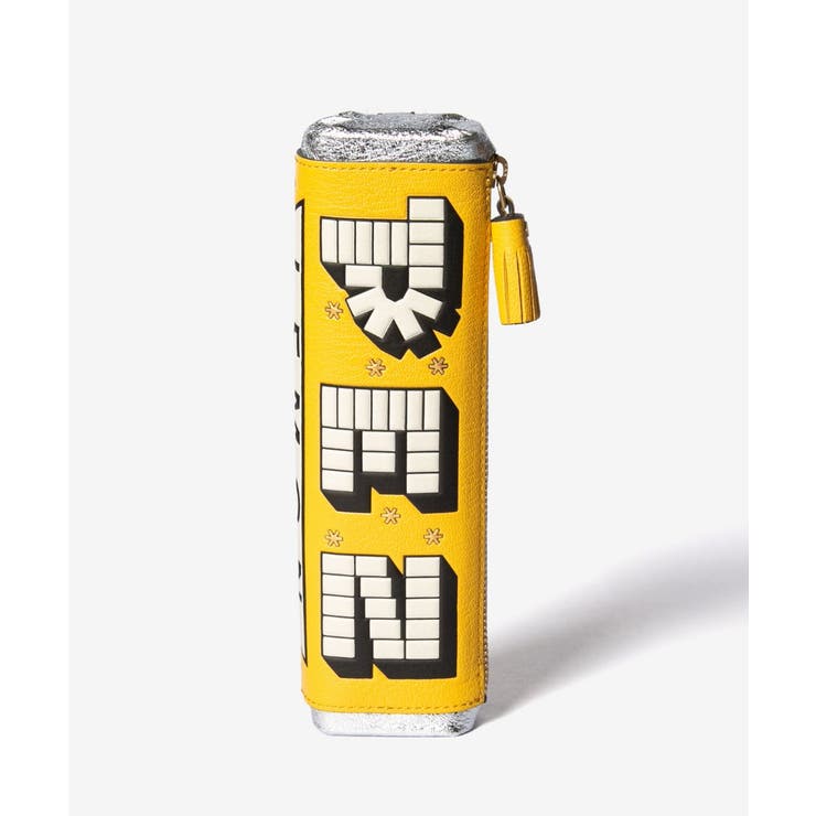 【10％OFFクーポン券！6/11(木)1:59まで】U-STREAM アニヤ ハインド行進曲 ANYA HINDMARCH Anya Brands Pencil Case Pez インチ Shiny Capra PEZ 書きもの容れもの 505092520092