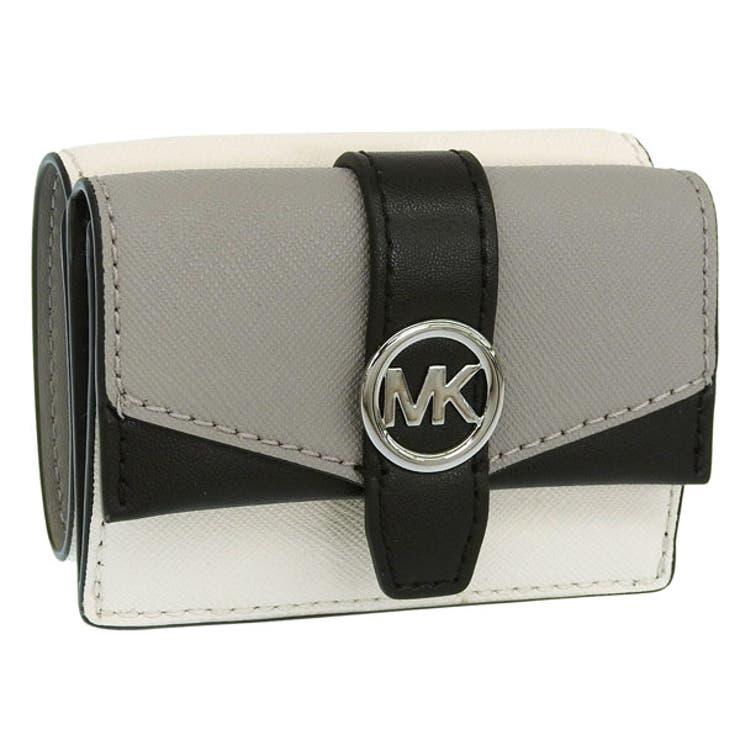 Riverall MICHAEL KORS マイケルコース 財布 レディース 三つ折り財布 アウトレット レザー レザー ブラックマルチ 35f5sgrd0t-3471 MICHAEL KORS 財布|SHOPLIST