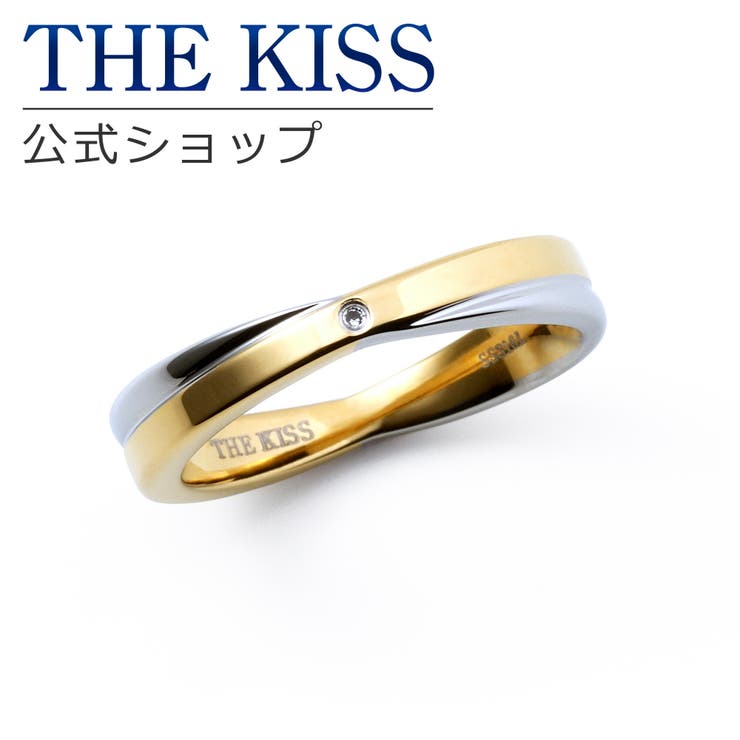 THE KISS THE KISS 公式ショップ ペアリング 金属アレルギー対応 サージカルステンレス ジュエリー レディース メンズ 単品 ペアアクセサリー カップル 人気 ブランド THEKISS 指輪 TR1046CZ 母の日 アクセサリー｜SHOPLIST