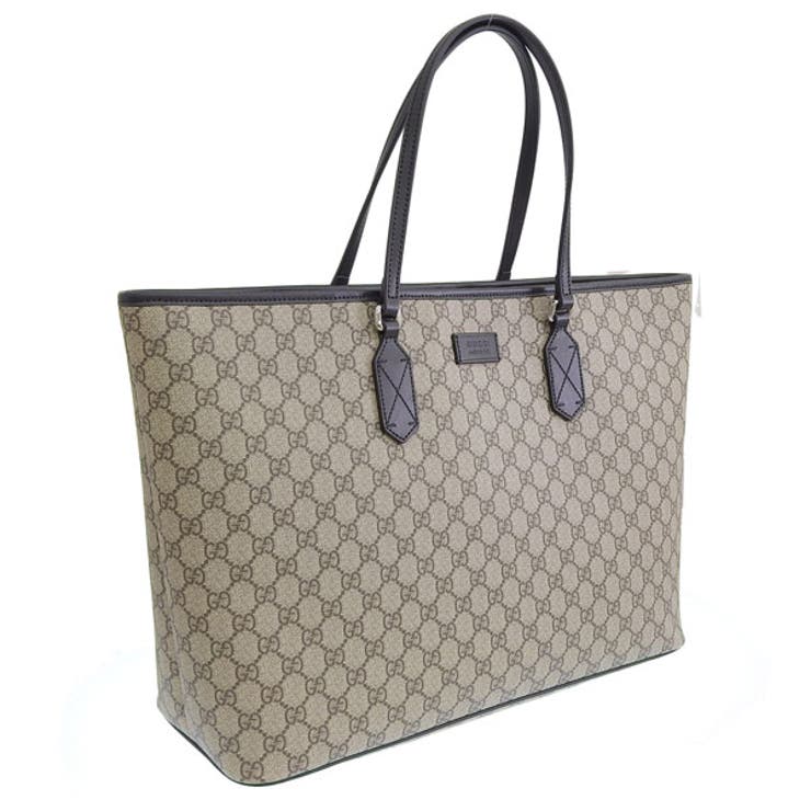 【10％OFFクーポン！5/7(木)9:59まで】Riverall GUCCI グッチ バッグ メンズ レディース トートバッグ アウトレット GGスプリームキャンバス ベージュマルチ O TOTE 779864K5RMN9769 GUCCI A4対応