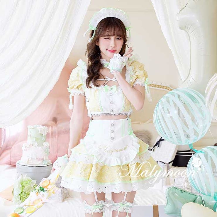 楽天市場】Malymoon パフスリーブデニムドールメイド《ハロウィン