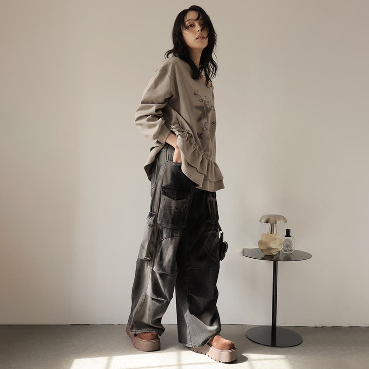 【10％OFFクーポン！7/26(日)1:59まで】Doula Doula デニムパンツ パンツ・ズボン｜SHOPLIST
