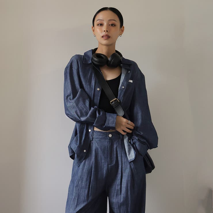 【10％OFF引き換え証！5/16(土)1:59まで】Doula Doula ジーンズプルオーバーとズボン下仕掛ける 背広 パンツスーツ-スーツ・セットアップ