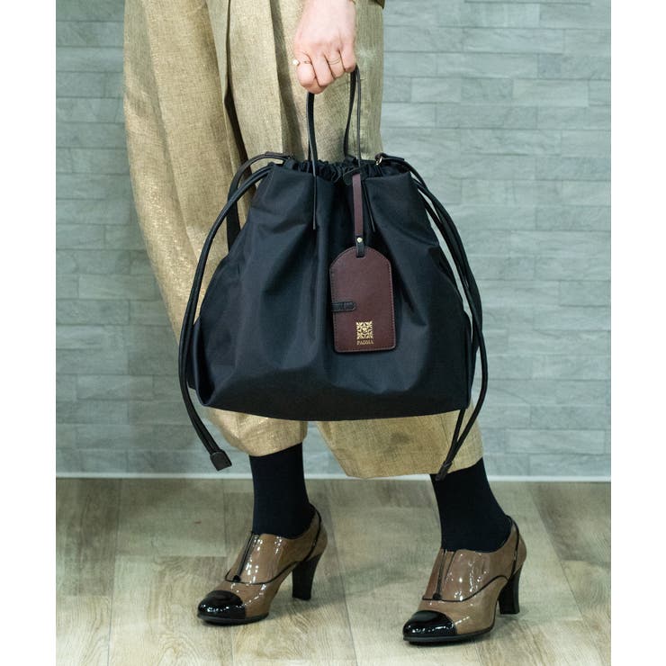 STYLE CODE  【PADMA/パドマ】歌留多入れもの付 ナイロン合切袋トートバッグ 御徒面子・鞄