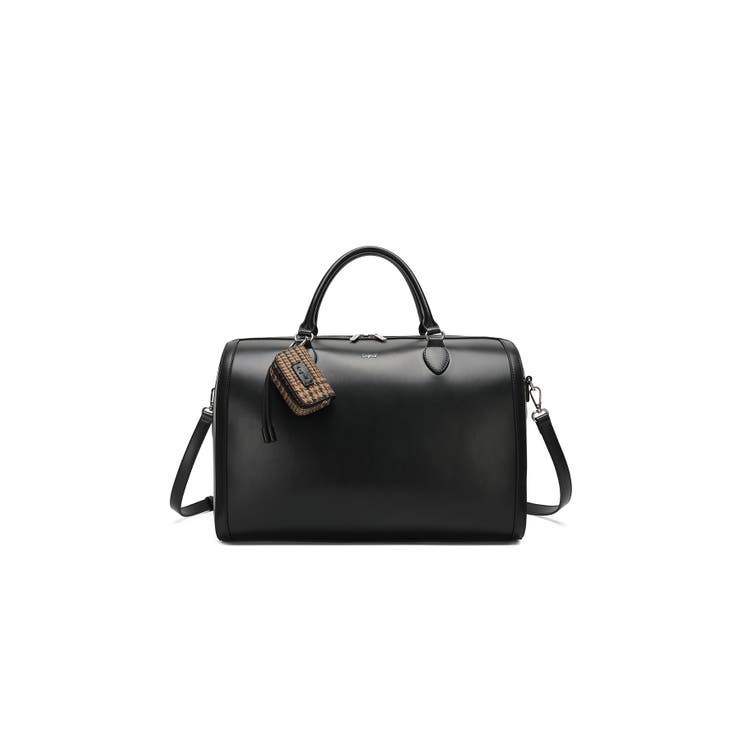 STYLE CODE  【Ungrid/アングリッド】入れもの引きつける付 チェックコンビキャリーオントラベルボストンバッグ 御徒面子・鞄