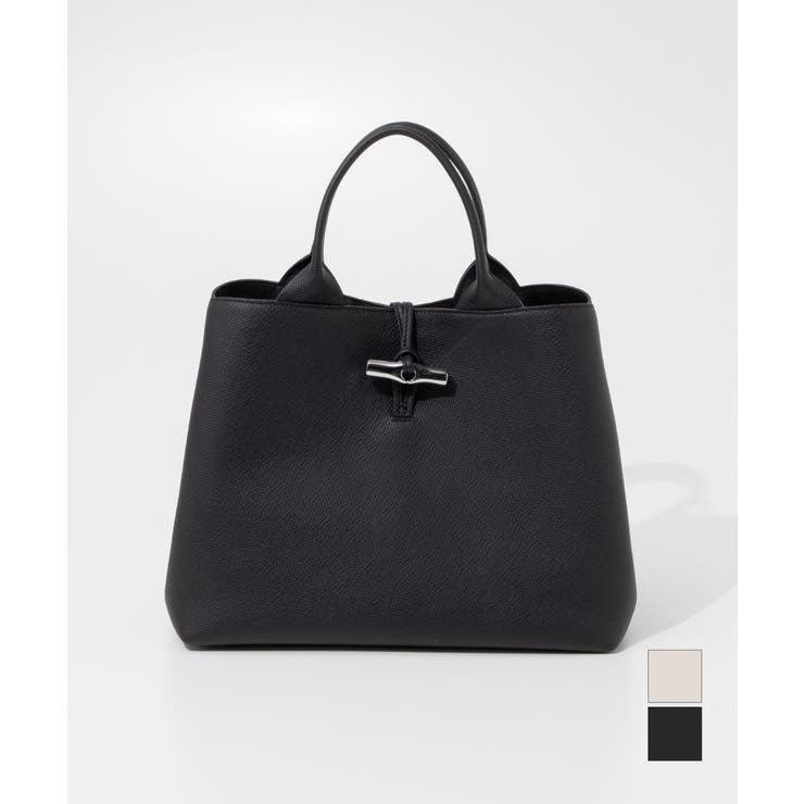 楽天市場】LONGCHAMP ロンシャン ロゾ トップハンドルバッグ S ROSEAU