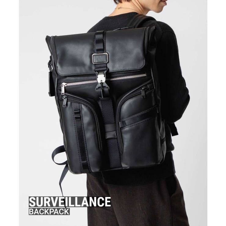 U-STREAM トゥミ TUMI ALPHA BRAVO アルファブラボー SURVEILLANCE BACKPACK なめし革 サーヴェイランス 下げ翼 うしろ側風呂敷き包み 0932841DL 15649