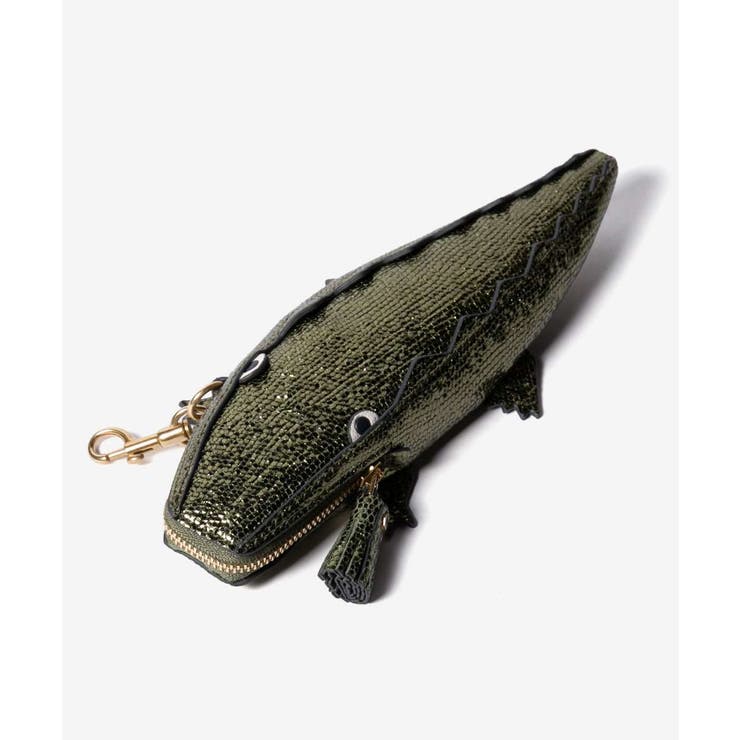 【10％OFFクーポン券！6/11(木)1:59まで】U-STREAM アニヤ ハインド行進曲 ANYA HINDMARCH Crocodile Pouch クロコダイル 合切袋 5050925205658 合切袋 ワニ レディース 雑貨 小物 御徒面子・鞄