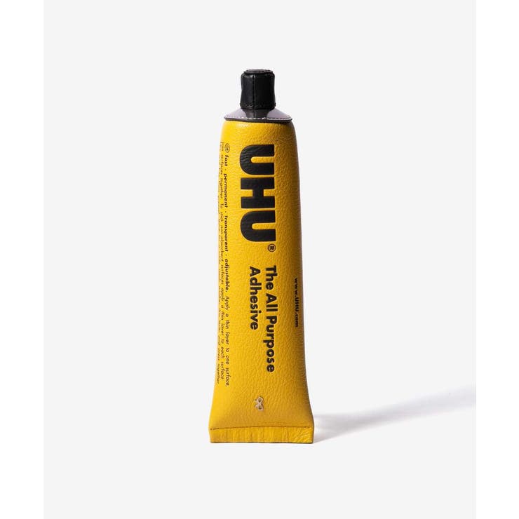 【10％OFFクーポン券！6/11(木)1:59まで】U-STREAM アニヤ ハインド行進曲 ANYA HINDMARCH UHU Pencil Case 書きもの容れもの 5050925182966 なめし革 レディース 雑貨 小物 文房具