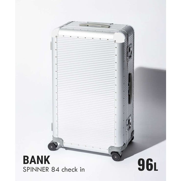【10％OFFクーポン券！6/11(木)1:59まで】U-STREAM ファブリカ ペレッテリエ ミラノ FPM BANK S SPINNER 84 check インチ 預金金融機関 スピナー チェックイン A1808415826 114.7L 旅行バッグ キャ