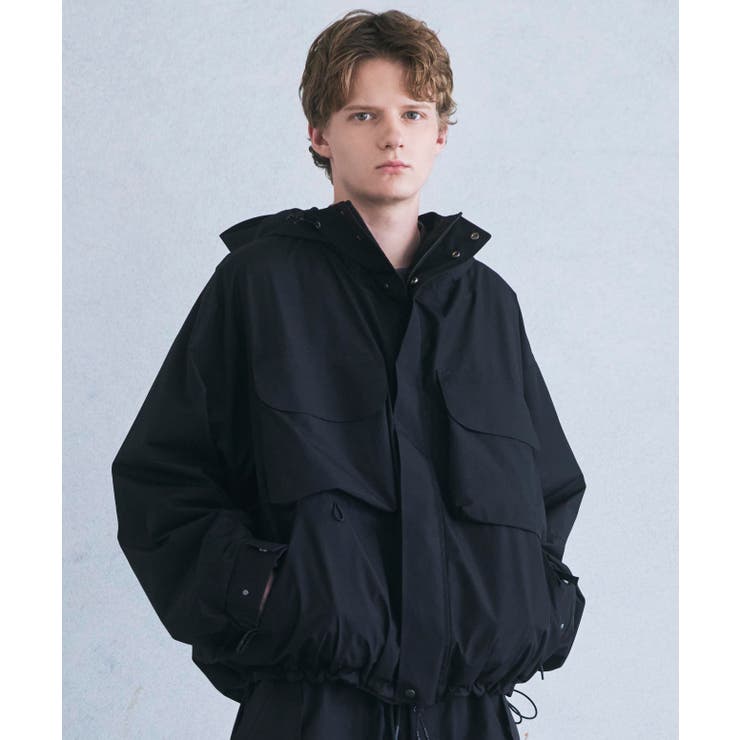 【10％OFF引き換え証！6/11(木)1:59まで】SHIFFON +phenix つけ加えるアリゾナ州の州都 HOODED JACKET ボンネット上衣 GORE-TEX WINDSTOPPER メンズ 今めかしい かっこいい ブランド名 アウトドア 余暇
