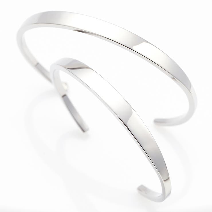 【10％OFFクーポン！7/26(日)1:59まで】アクセサリーショップPIENA ペア バングル レディース メンズ シルバー サージカルステンレス 低アレルギー シンプル カジュアル スタンダードおそろいプレゼント アクセサリー｜SHOPLIST