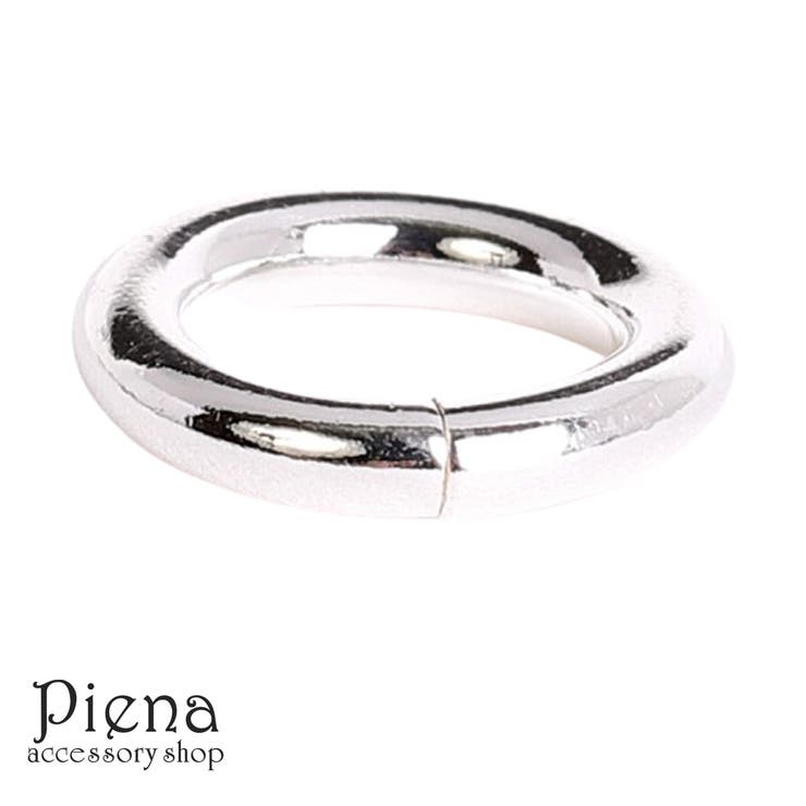 楽天市場】マルカン 8個入り シルバー925 線形1.2mm 内径約6.0mm 外径