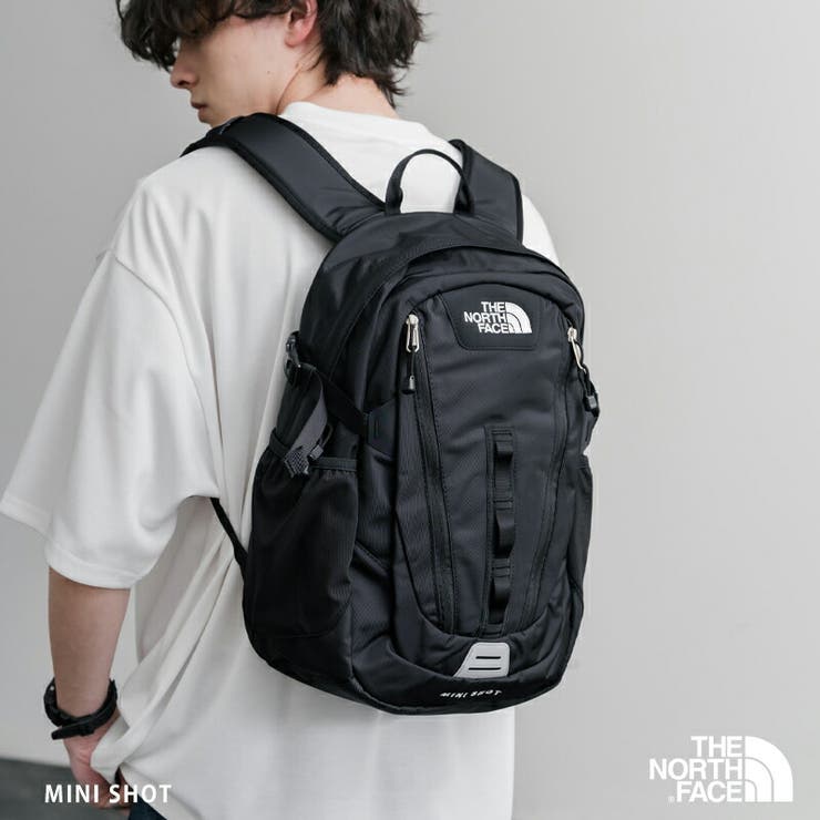 Rocky Monroe THENORTHFACE バックパック リュック ノースフェイス MINI SHOT ミニショット デイパック バッグ 鞄 コンパクト 小型 ロゴ ワンポイント 刺繍 リフレク