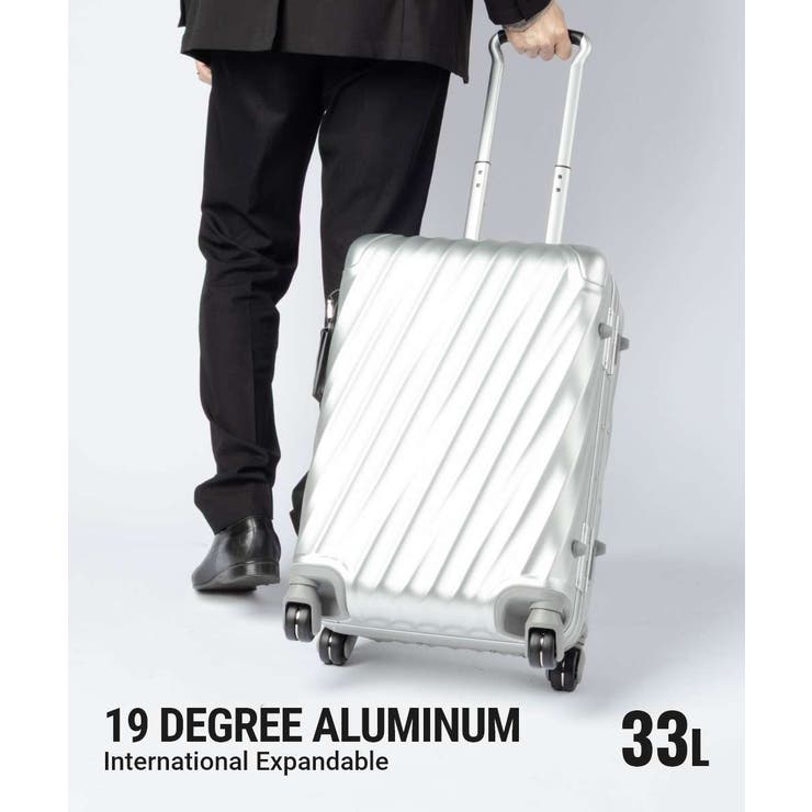 【10％OFFクーポン券！6/11(木)1:59まで】U-STREAM トゥミ TUMI 19 DEGREE ALUMINUM 19ディグリー 軽銀 International Expandable 4 Wheeled Carry-On インターナ