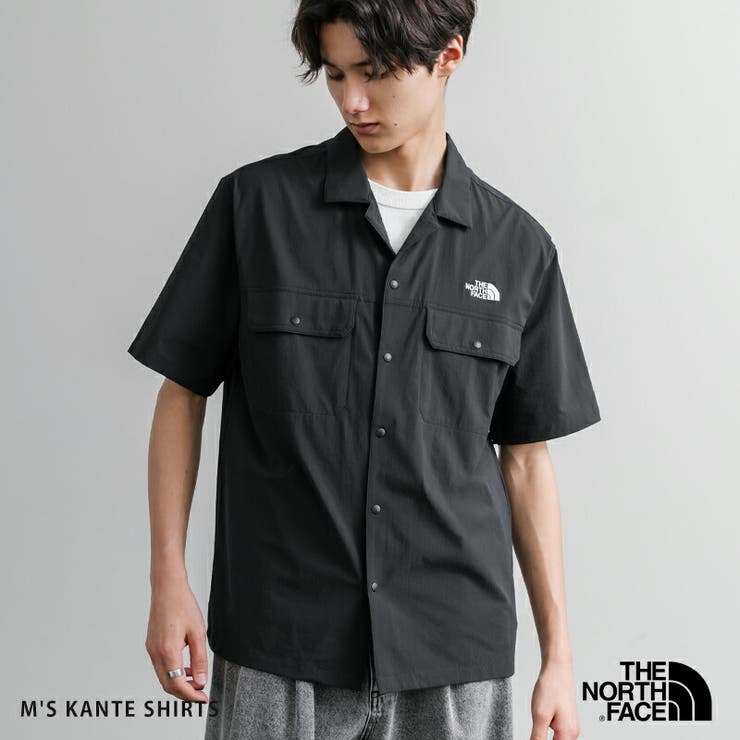 Rocky Monroe THENORTHFACE オープンカラーシャツ 半袖  ザ・ノースフェイス M\u0027S KANTE SHIRTS 無地 メンズ レディース 開襟 大層らしい大いさ レギュラー相応う 伸び伸びする 濫りがわしい 羽織り ブドウ酒尖んがり ロゴタイプ カジュアルシャツ-メンズファッション-トップス