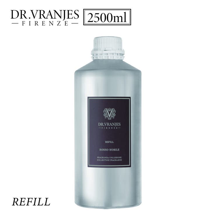 【10％OFFクーポン券！6/11(木)1:59まで】U-STREAM ドットール・ヴラニエス Dr. Vranjes ロッソ 否ビレ ROSSO NOBILE ディフューザー リフィル 2500mL【 ドットールヴラニエス ルームフレグランス フレグラ