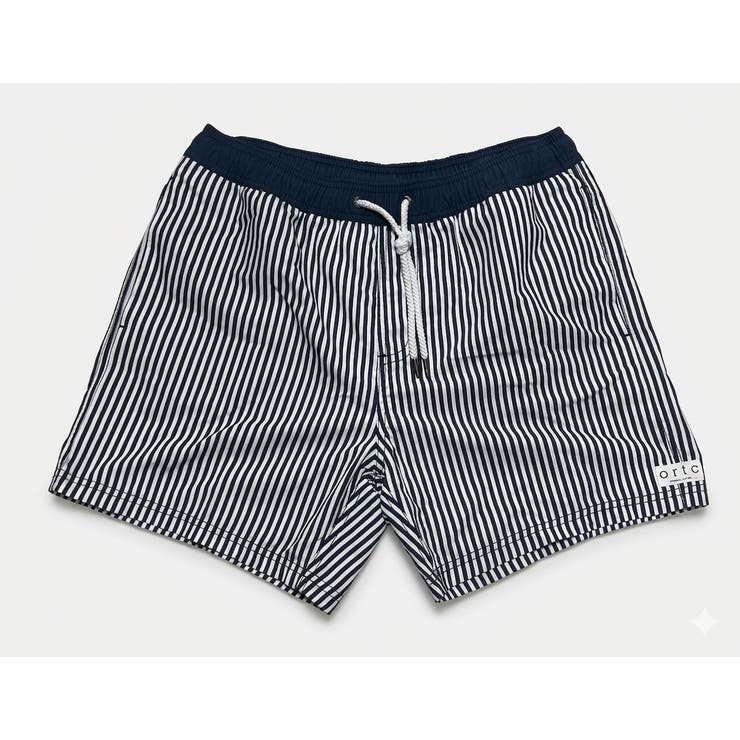 【10％OFFクーポン券！6/11(木)1:59まで】BACKHEAD 【Ortc clothing ステンシルストライププリント スイムショーツ】 ズボン下・ズボン
