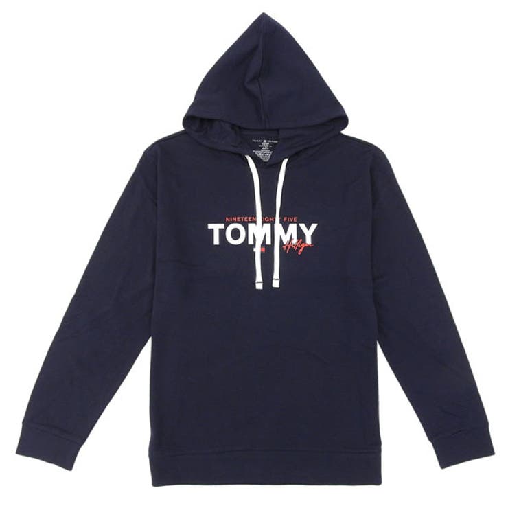 【10％OFFクーポン券！6/11(木)1:59まで】Riverall TOMMY HILFIGER トミーヒルフィガー フーディーパーカー メンズ 長袖 M 綿織物 米国海軍 TH09T4499411M TOMMY HILFIGER トップス
