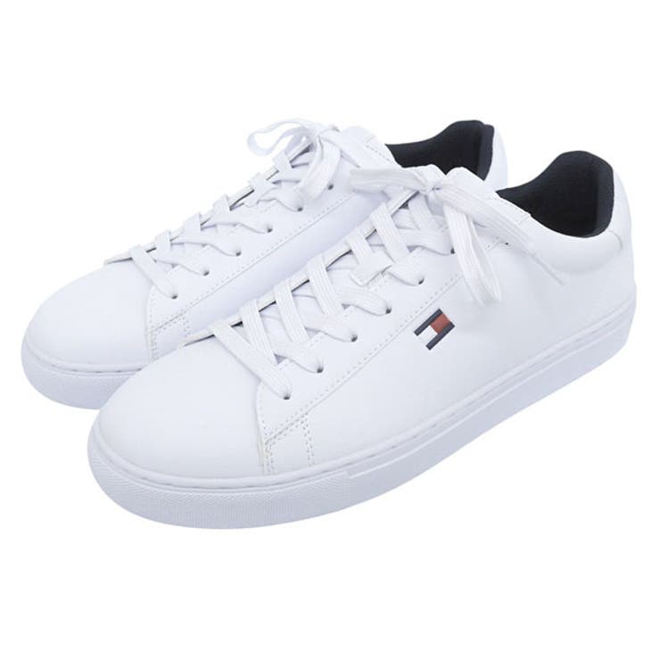 【10％OFF引き換え証！6/11(木)1:59まで】Riverall TOMMY HILFIGER トミーヒルフィガー 靴 メンズ スニーカー 28珊 白いこと TMBRECON TMBRECONWHMLL28 TOMMY HILFIGER シューズ・