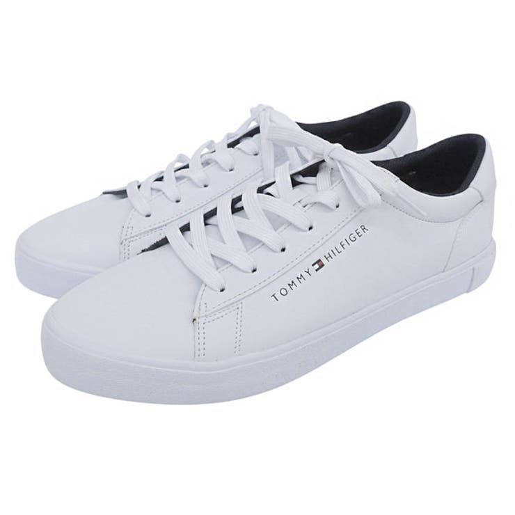 【10％OFF引き換え証！6/11(木)1:59まで】Riverall TOMMY HILFIGER トミーヒルフィガー 靴 メンズ スニーカー 28珊 白いこと TMRIBBY TMRIBBYWHI0128 TOMMY HILFIGER シューズ・靴