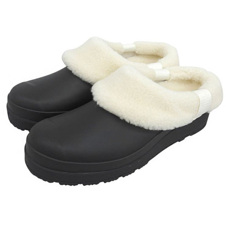 Riverall HUNTER 狩り人 靴 レディース クロッグ UK6 黒いこと W PLAY SHERPA INSULATED CLOG WFF1000RSPBK25 HUNTER シューズ・靴