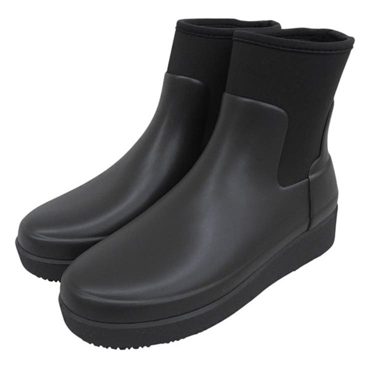 Riverall HUNTER ハンター 靴 レディース レインブーツ UK3 ブラック W REFINED CREEPER NEO CHELSEA WFS2046NREBK22 HUNTER シューズ・靴｜SHOPLIST