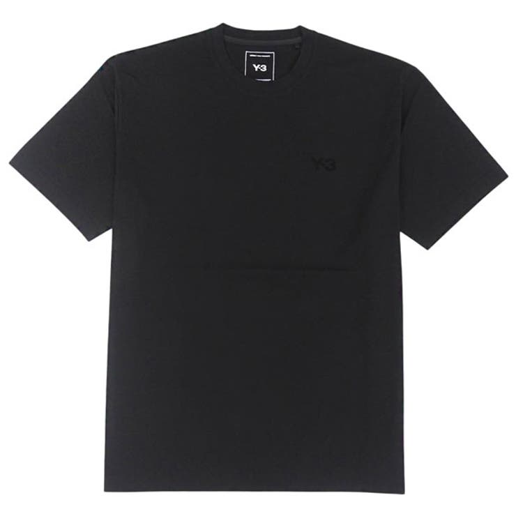 【10％OFF引き換え証！6/11(木)1:59まで】Riverall Y-3 ワイスロバート・エドワード・リー ティーシャツ カットソー メンズ L 綿織物 黒いこと REG SS TEE KQ9783BKL Y-3 トップス