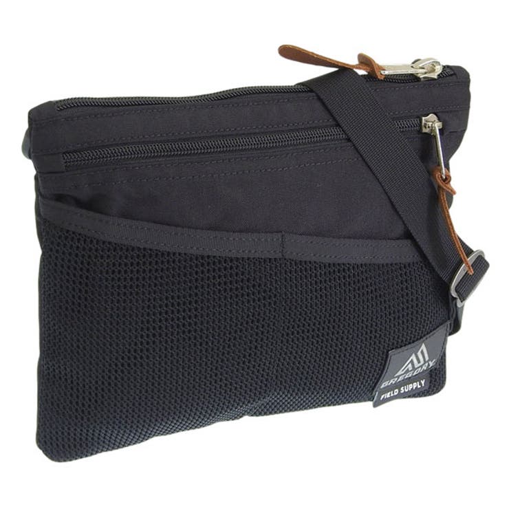 Riverall GREGORY グレゴリー 御徒面子 メンズ レディース ショルダーバッグ サコッシュ 黒いこと FIELDSUPLY SACOCHE M FS GR1425631041 GREGORY 御徒面子・鞄