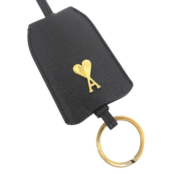 【10％OFFクーポン券！6/11(木)1:59まで】Riverall AMIPARIS 意中の女 パリス 足がかり輪っか キーホルダー メンズ レディース クロシェット なめし革ゴールド PORTACHIAVI USL401AL00360015 AMIPARIS
