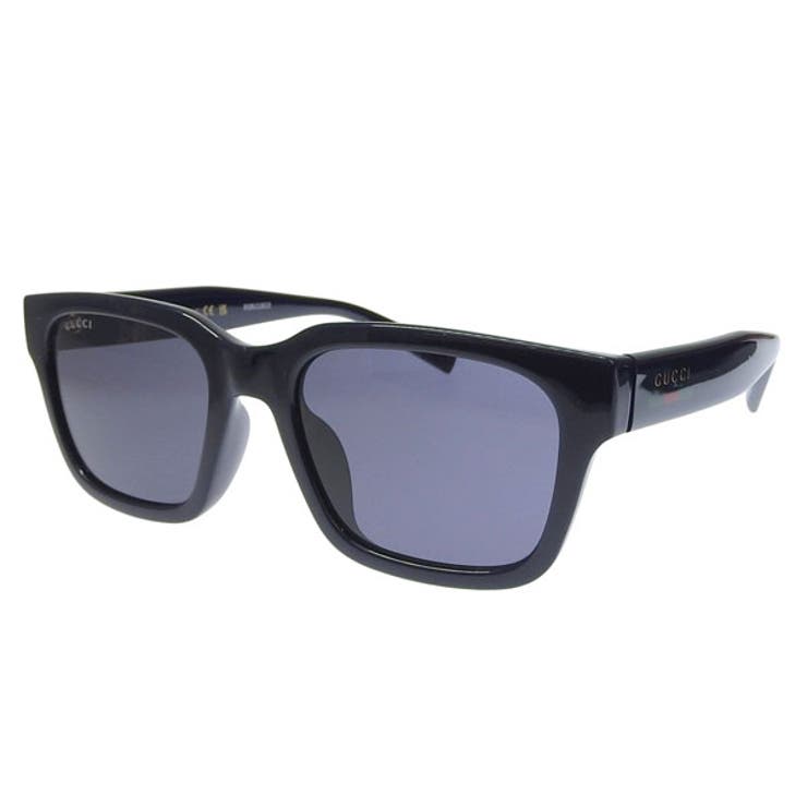 【10％OFFクーポン券！6/11(木)1:59まで】Riverall GUCCI グッチ 黒眼鏡 メンズ レディース 55□20-145 米国海軍 流行り物用水呑み GG1857SK003 GUCCI 小物