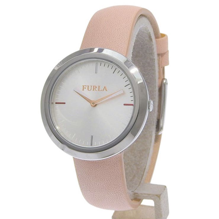 【10％OFFクーポン！7/26(日)1:59まで】Riverall FURLA フルラ 腕時計 レディース SS&times;レザー ピンク VALENTTNA 34mm 2H D.PINK DIAL R4251103505 FURLA アクセサリー｜SHOPLIST