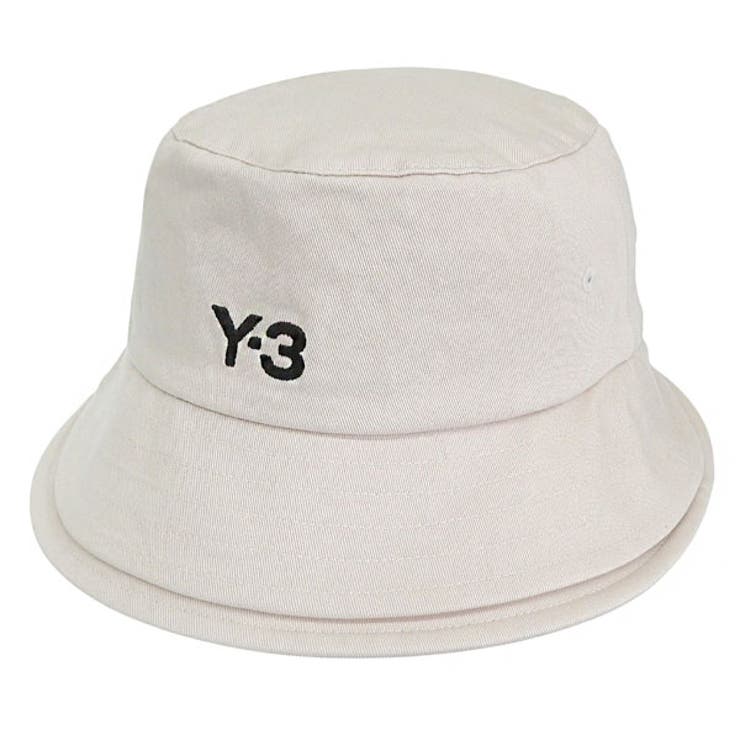 Riverall Y-3 ワイスロバート・エドワード・リー かぶり笠 レディース かぶり笠 OSFW W56糎 綿織物 ベージュ Y-3 STRP B HAT JM9039TAWOMEN Y-3 かぶり笠