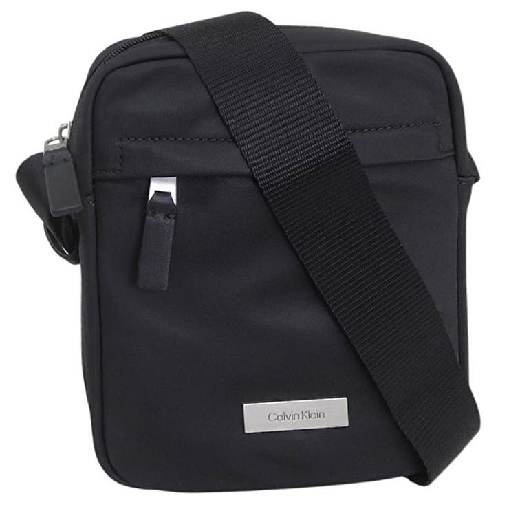 Riverall CALVIN KLEIN カルバンクライン 御徒面子 メンズ ショルダーバッグ ナイロン 黒いこと SLEEK REPORTER LV04D3180G-BLACK CALVIN KLEIN 御徒面子・鞄