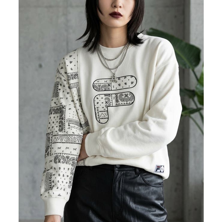 【10％OFFクーポン券！6/11(木)1:59まで】FILA SWEATSHIRT トップス