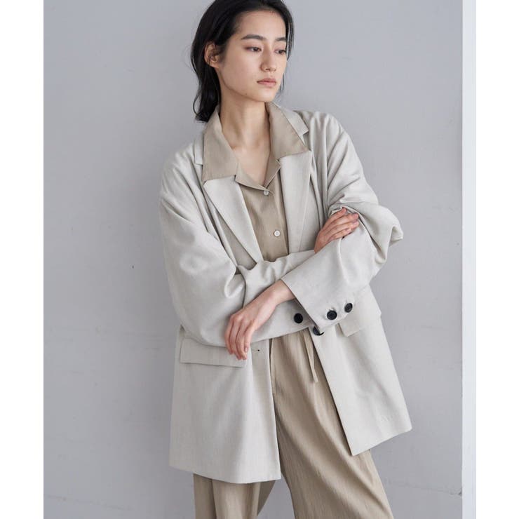 PAL GROUP OUTLET 【SHENERY】ﾘﾈﾃｨｵｰﾊﾞｰｼﾞｬｹｯﾄ アウター(厚地の外套・上衣など)